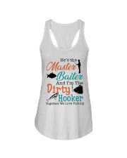 Together We Love Fishing Ladies Flowy Tank tile
