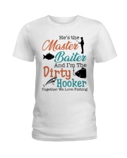 Together We Love Fishing Ladies T-Shirt front