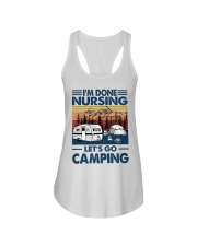 I'm Done Nursing - Let's Go Camping Ladies Flowy Tank tile