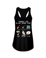 Things I Do In My Spare Time Guitar Ladies Flowy Tank tile