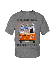 On A Dark Desert Highway Cool Wind In My Hair Youth T-Shirt tile