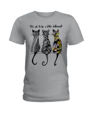 It's Ok To Be A Little Different Ladies T-Shirt front