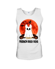 French Boo Dog Unisex Tank tile