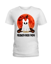 French Boo Dog Ladies T-Shirt front