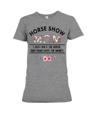 Horse Show Mom Premium Fit Ladies Tee tile
