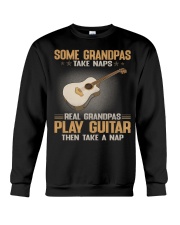 Some Grandpas Take Naps - Real Grandpas Play Guitar - Then Take A Nap Crewneck Sweatshirt tile