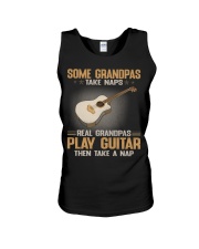 Some Grandpas Take Naps - Real Grandpas Play Guitar - Then Take A Nap Unisex Tank tile