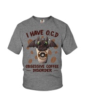 I Have OCD Obsessive Coffee Disorder Youth T-Shirt tile