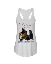 Everything Will Be Just Fine As Long As There Are Ladies Flowy Tank tile