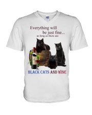Everything Will Be Just Fine As Long As There Are V-Neck T-Shirt tile