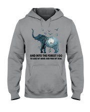 And Into The Forest I Go Hooded Sweatshirt tile