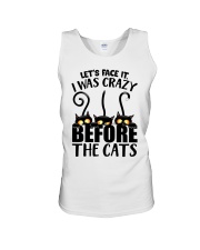 Let's Face It - I Was Crazy Before The Cats Unisex Tank tile
