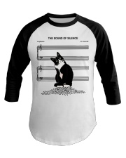 The Sound Of Silence Baseball Tee tile