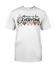 Music Is For Everyone Classic T-Shirt tile