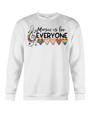 Music Is For Everyone Crewneck Sweatshirt tile