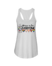 Music Is For Everyone Ladies Flowy Tank tile