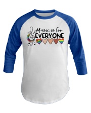 Music Is For Everyone Baseball Tee tile