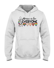 Music Is For Everyone Hooded Sweatshirt tile