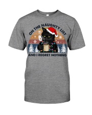 On The Naughty List And I Regret Nothing Premium Fit Mens Tee tile