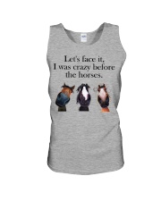 Let's Face It - I Was Crazy Before The Horses Unisex Tank tile