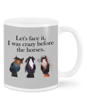 Let's Face It - I Was Crazy Before The Horses Mugs tile
