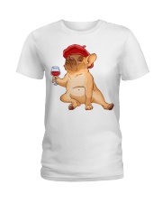 Bulldog Ladies T-Shirt front