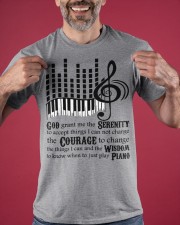 God Grant Me The Serenity To Accept Things I Can Not Change The Courage Classic T-Shirt apparel-classic-tshirt-lifestyle-front-181