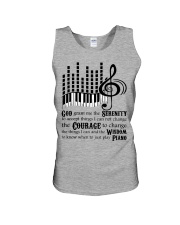 God Grant Me The Serenity To Accept Things I Can Not Change The Courage Unisex Tank tile