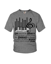 God Grant Me The Serenity To Accept Things I Can Not Change The Courage Youth T-Shirt tile