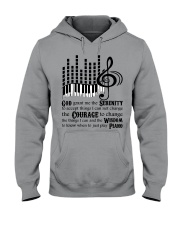 God Grant Me The Serenity To Accept Things I Can Not Change The Courage Hooded Sweatshirt tile