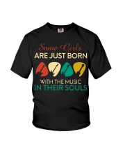 Some Girls Are Just Born With The Music In Their Souls Youth T-Shirt tile