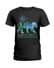 And Into The Forest I Go Ladies T-Shirt tile