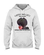 Coffee And Cats Make Me Happy Hooded Sweatshirt tile