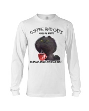 Coffee And Cats Make Me Happy Long Sleeve Tee tile