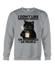 I Don't Like Morning People Crewneck Sweatshirt tile