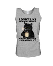 I Don't Like Morning People Unisex Tank tile