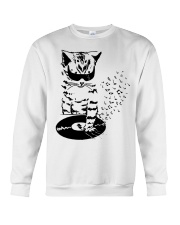 Cat Music Crewneck Sweatshirt tile