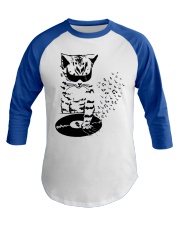 Cat Music Baseball Tee tile