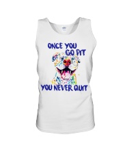 Once You Go Pit You Never Quit Unisex Tank tile