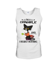 I'm A Bookaholic And I Regret Nothing Unisex Tank tile