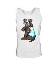 I Love Mom Unisex Tank tile