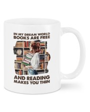 In My Dream World Books Are Mugs tile