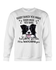 Every Snack You Make Every Meal You Bake Every Bite You Take I'll Be Watching You Crewneck Sweatshirt tile