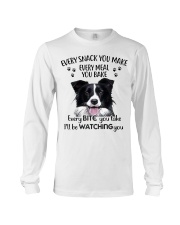 Every Snack You Make Every Meal You Bake Every Bite You Take I'll Be Watching You Long Sleeve Tee tile
