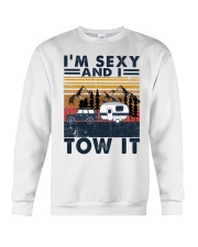 I'm Sexy And I Tow It Crewneck Sweatshirt tile