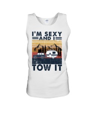 I'm Sexy And I Tow It Unisex Tank tile