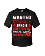 Stealing Hearts Candy And Kisses Youth T-Shirt tile