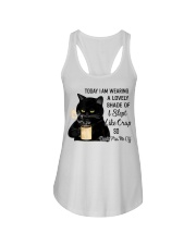 Today I Am Wearing A Lovely Shade Ladies Flowy Tank tile