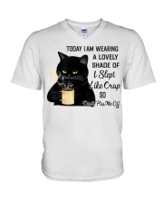 Today I Am Wearing A Lovely Shade V-Neck T-Shirt tile