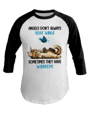 Angels Don't Always Have Wings Baseball Tee tile